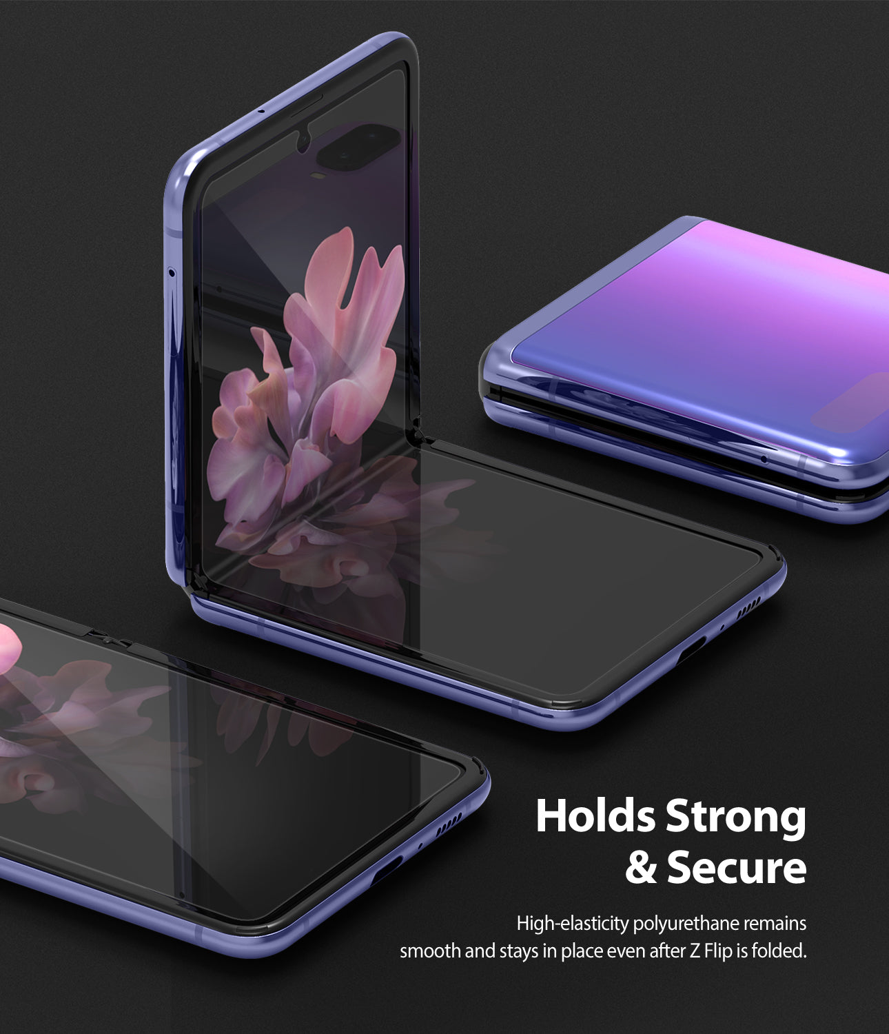 holds strong and secure with polyurethane film