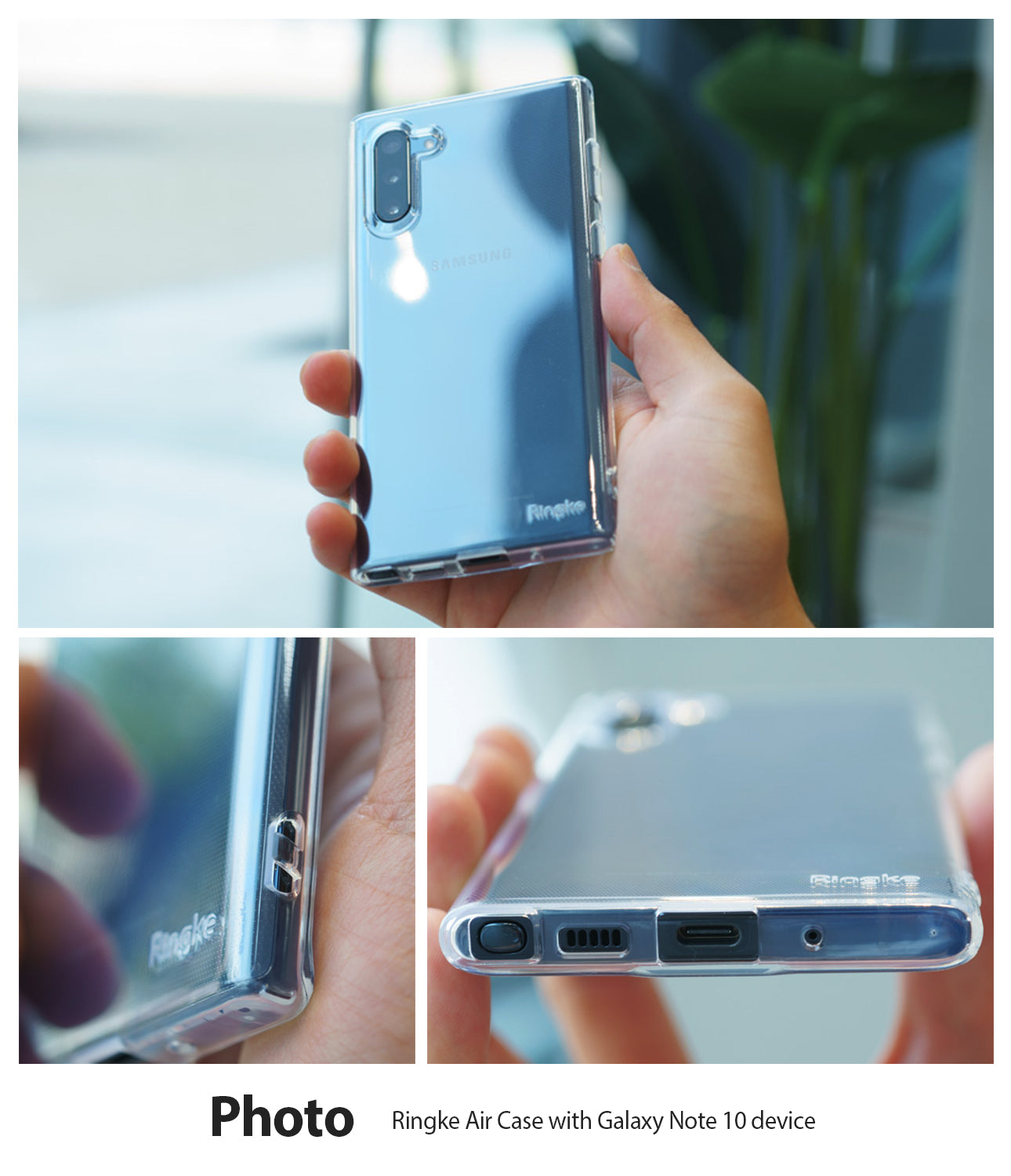 Ringke Air Case Clear for Galaxy Note 10 5G (2019)