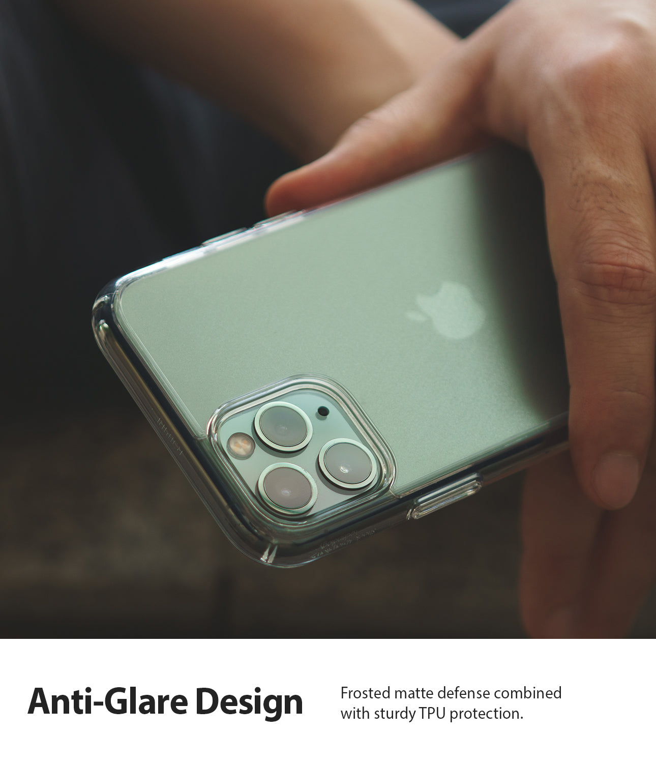 Ringke Fusion Matte Compatible with iPhone 11 Pro Case frost clear comfortable grip anti-glare design