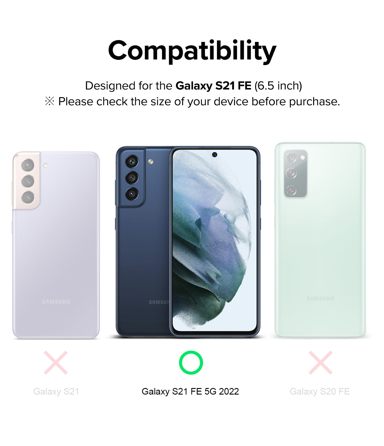 Galaxy S21 FE Screen Protector | Invisible Defender Glass - Ringke Official Store