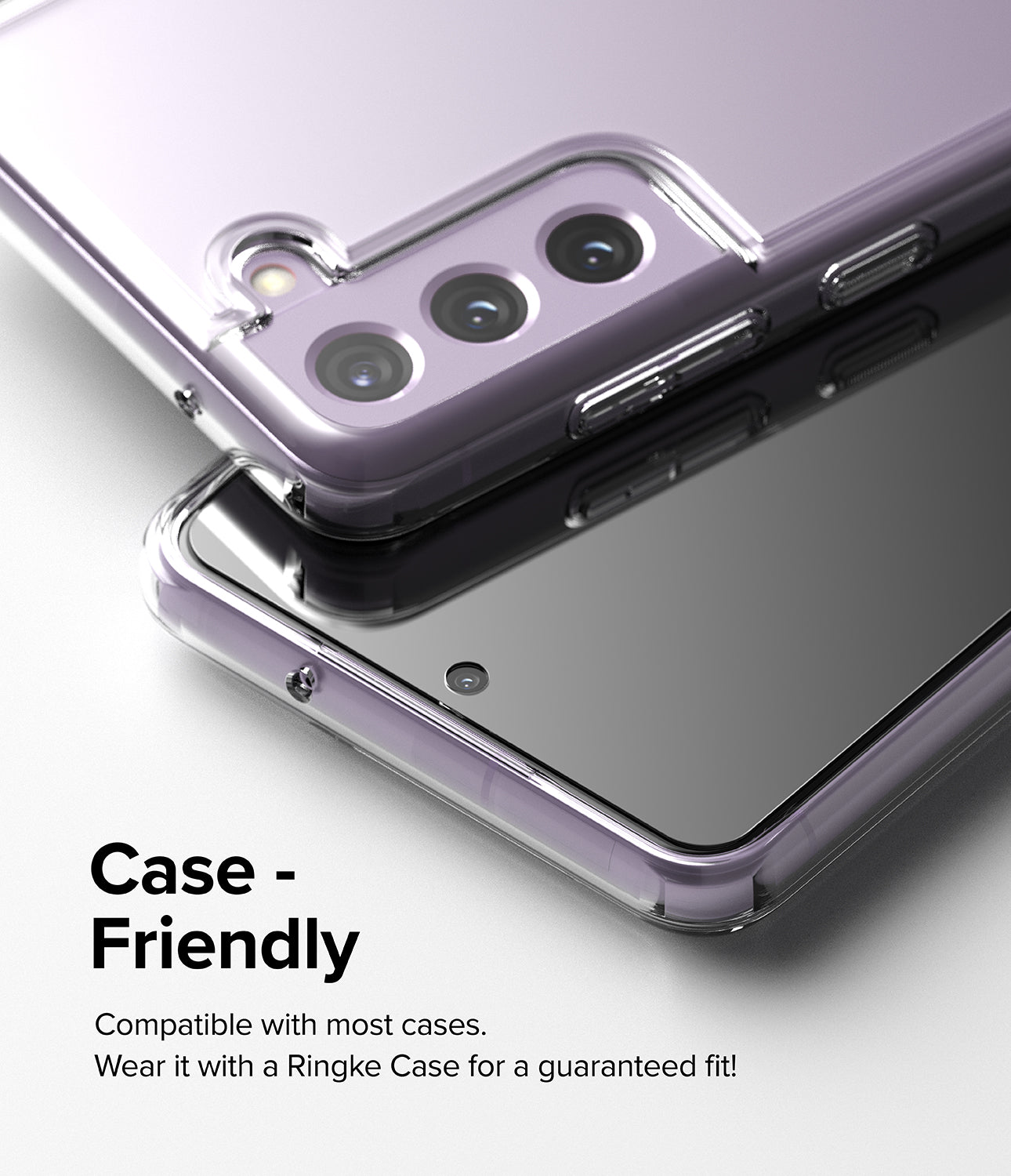 Galaxy S21 FE Screen Protector | Invisible Defender Glass - Ringke Official Store