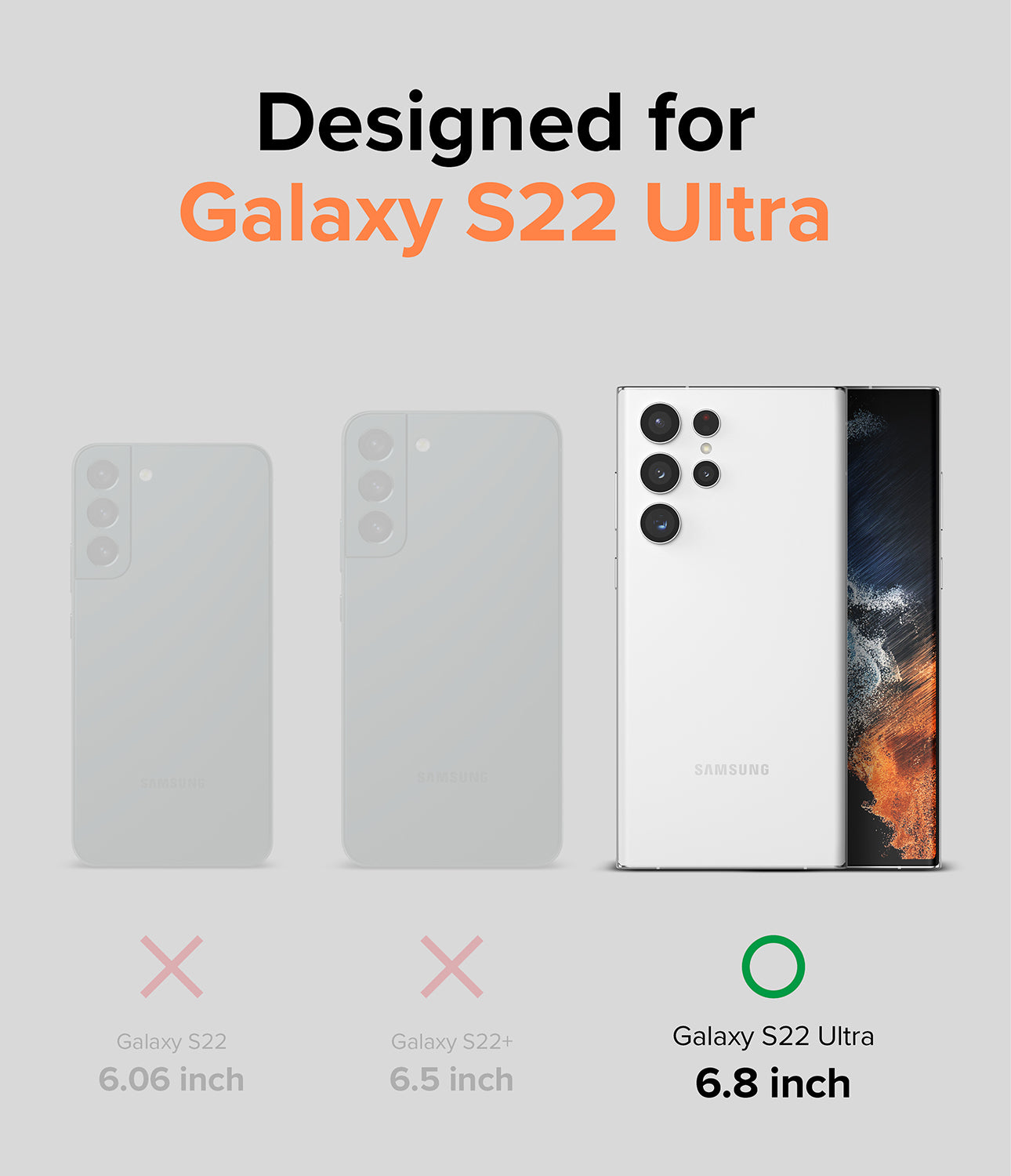 Galaxy S22 Ultra Case | Fusion-X Stand - Ringke Official Store