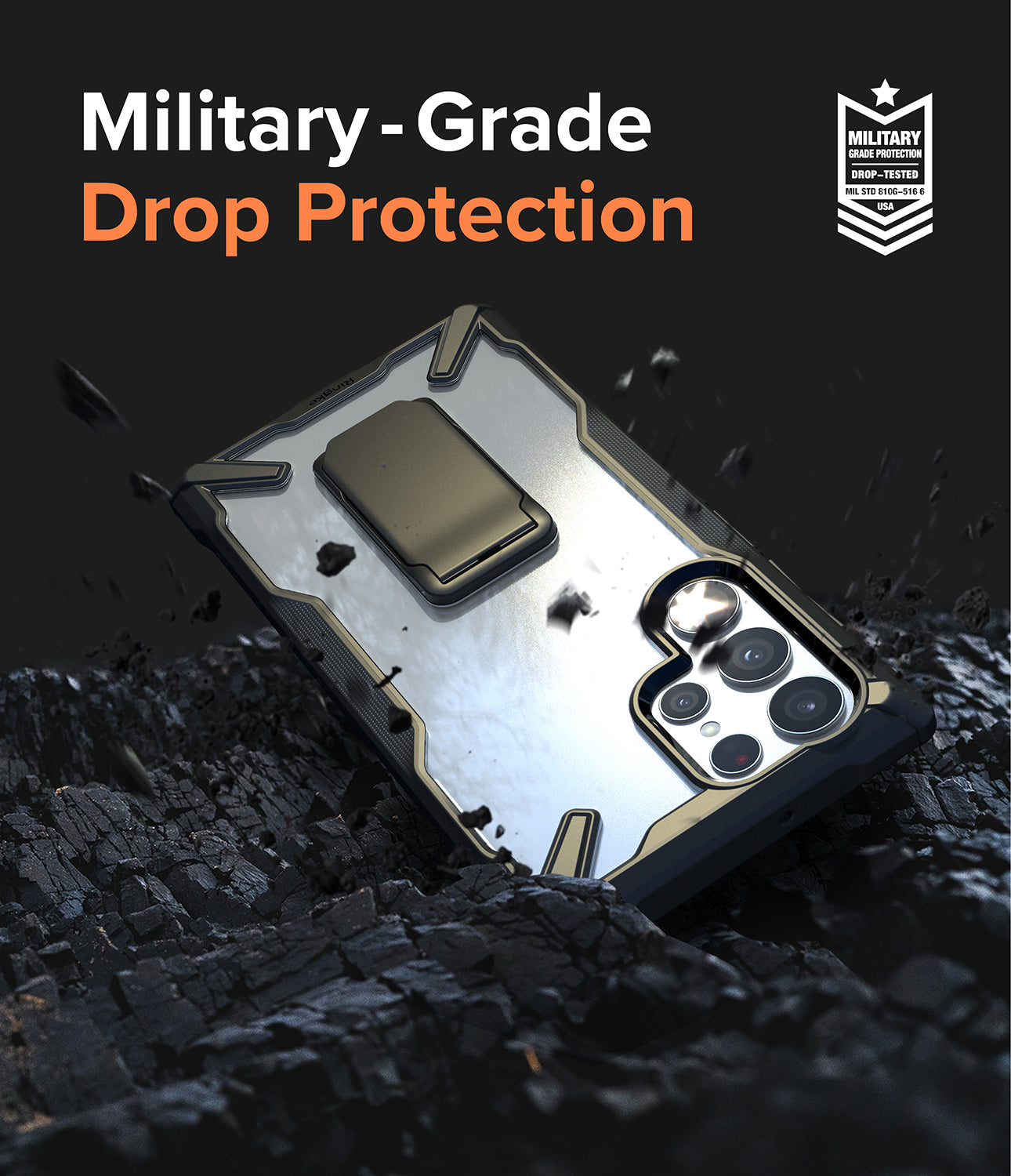 Galaxy S22 Ultra Case | Fusion-X Stand - Ringke Official Store