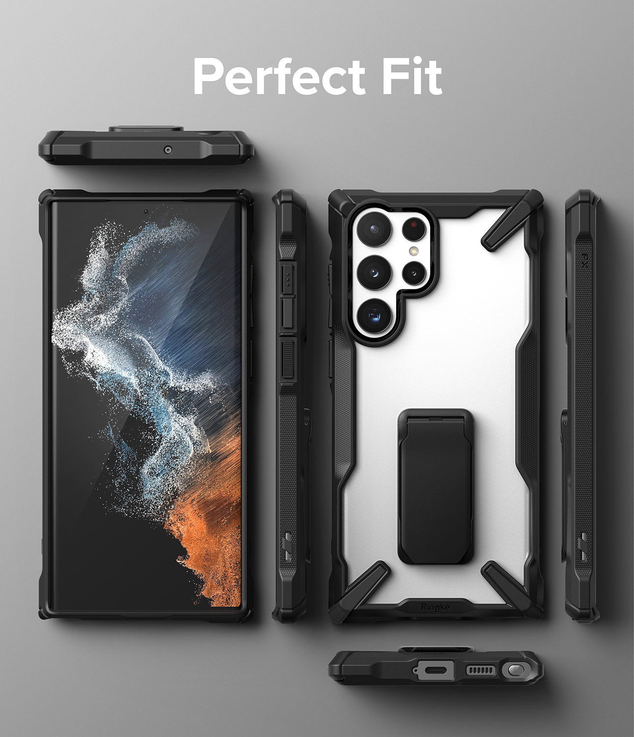 Galaxy S22 Ultra Case | Fusion-X Stand - Ringke Official Store