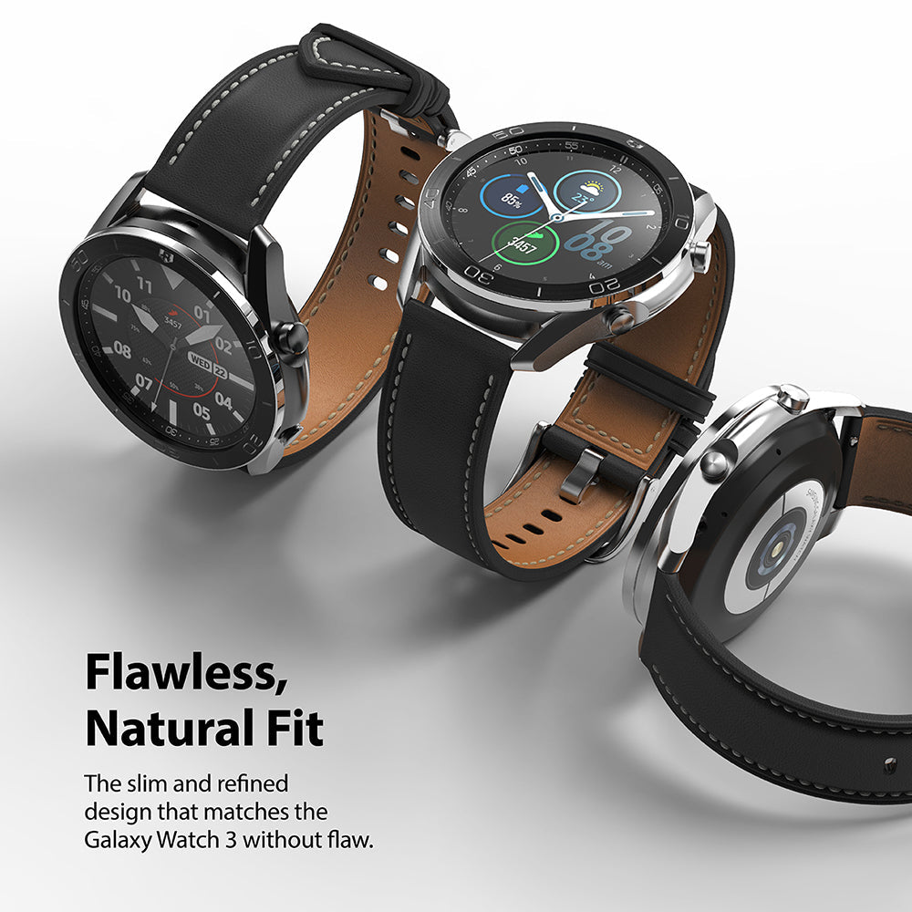 the slim and refined design that matches the galaxy watch 3 without flaw