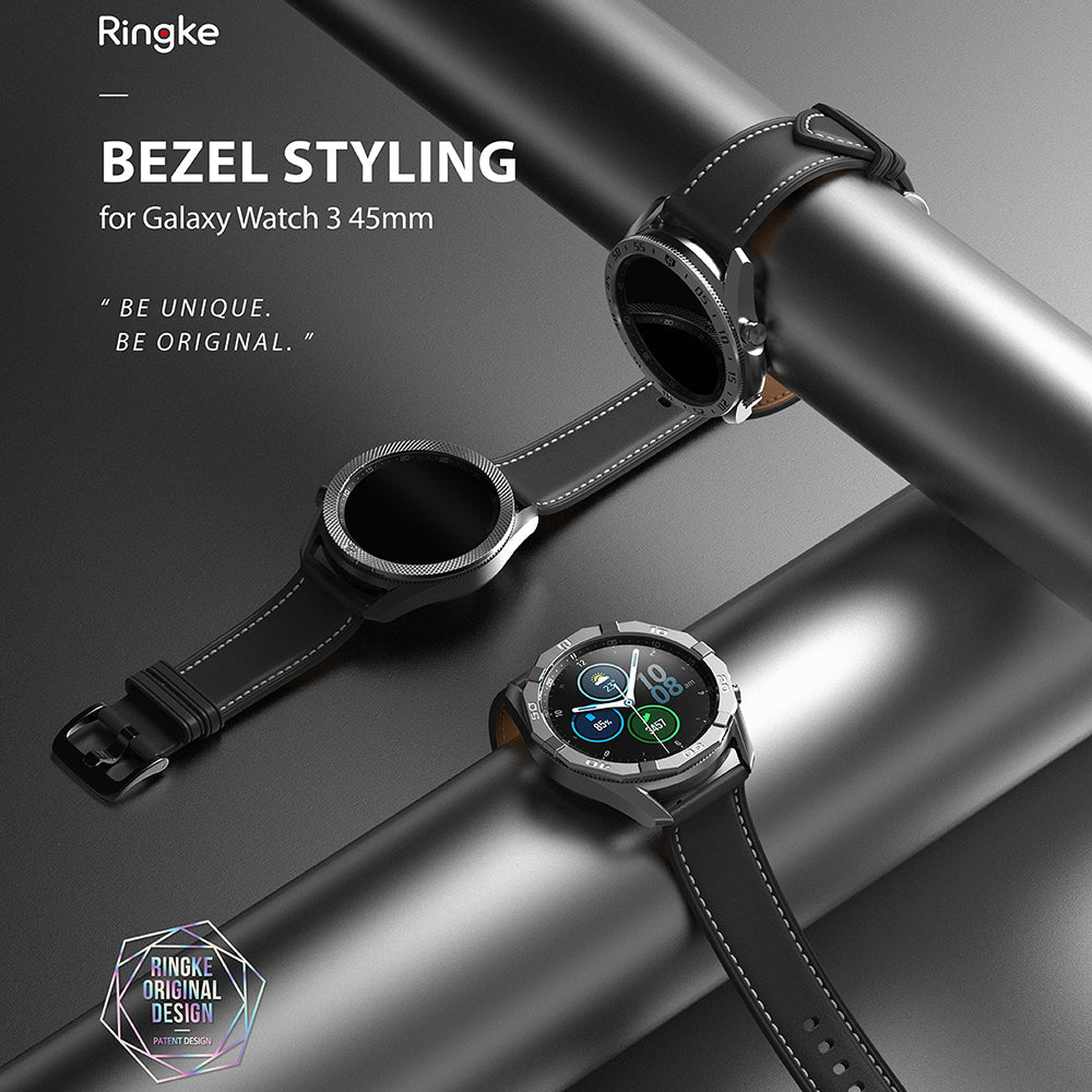 ringke bezel styling for samsung galaxy watch 3 45mm 45-61