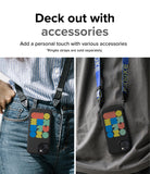 iPhone 14 Case | Onyx Design - Block - Deck out with accessories. Add a personal touch with various accessories.