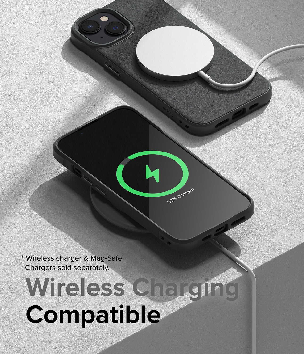 iPhone 14 Case | Onyx - Dark Gray - Wireless Charging Compatible