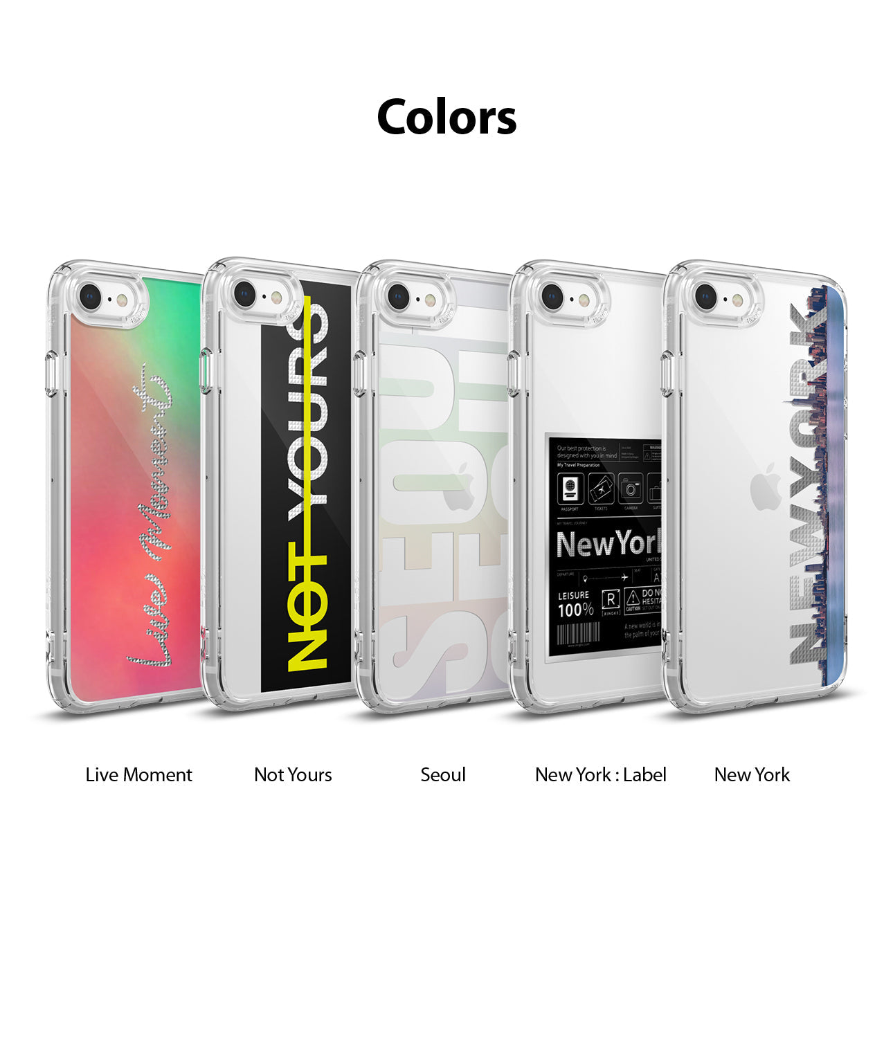 iPhone SE 2022 5G SE 2020 Case Fusion Design Seoul