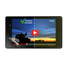 Nokia Lumia 625, Ringke® [INVISIBLE DEFENDER] 3 Pack Screen Protector - Split-screen comparison showing clearer display.