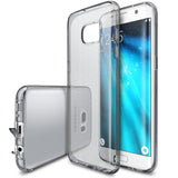 Galaxy S7 Edge Case | Air - Transparent, slim protective case shown on a Samsung Galaxy S7 Edge smartphone.
