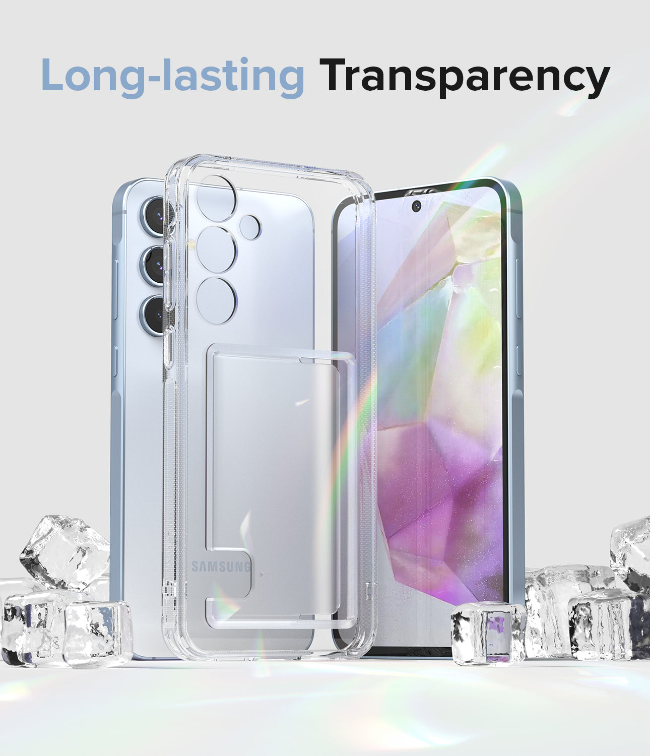 Galaxy A35 Case | Fusion Card - Long-Lasting Transparency
