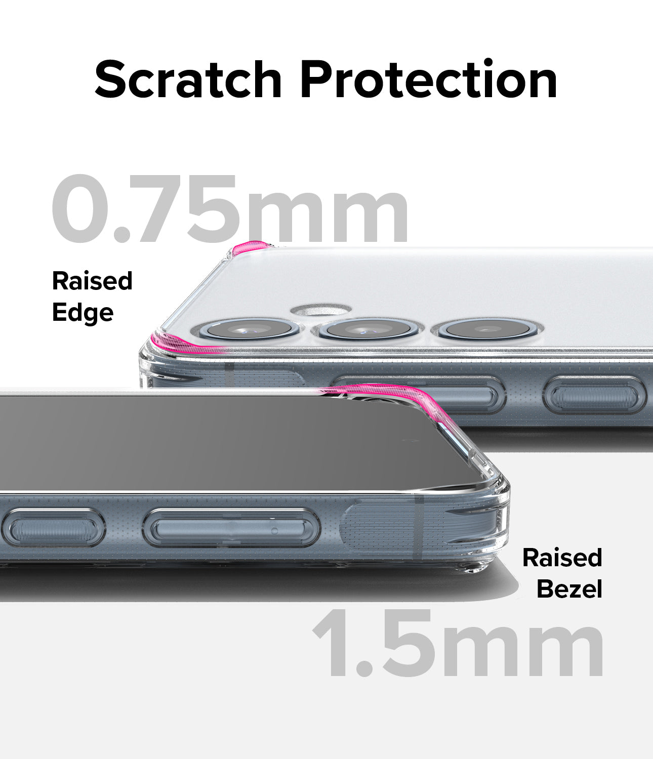 Galaxy A35 Case | Fusion Matte - Scratch Protection with Raised Edge and Raised Bezel