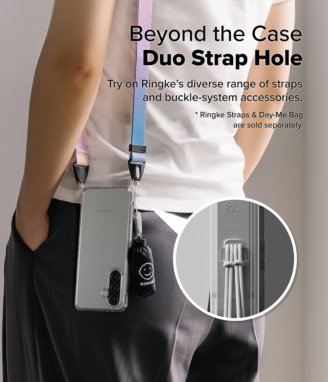 Beyond the Case Duo Strap Hole