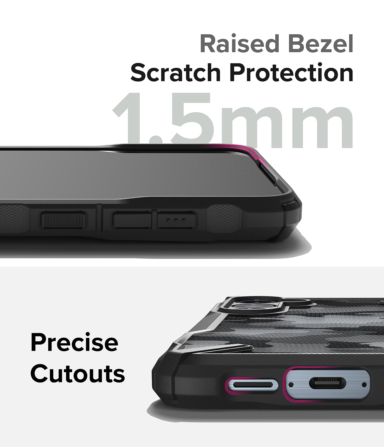 Galaxy A55 Case | Fusion-X - Raised Bezel. Scratch Protection. Precise Cutouts
