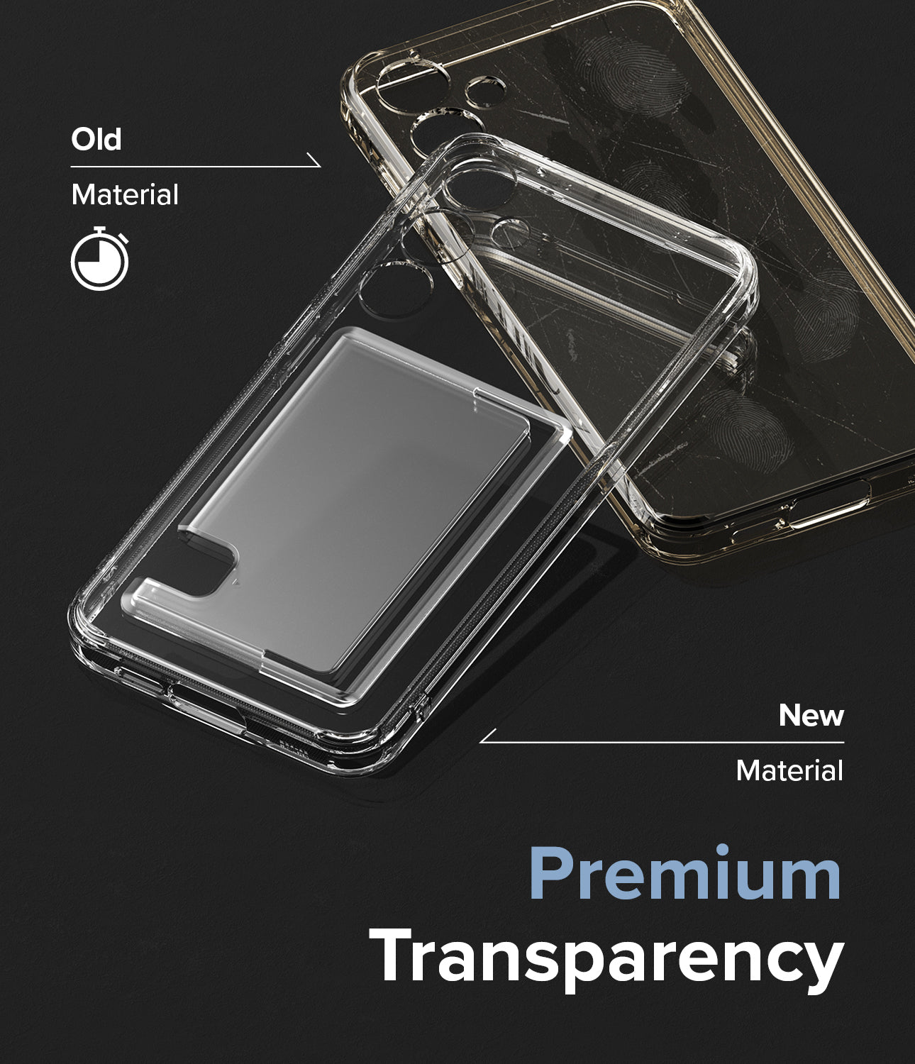 Galaxy A55 Case | Fusion Card - Premium Transparency