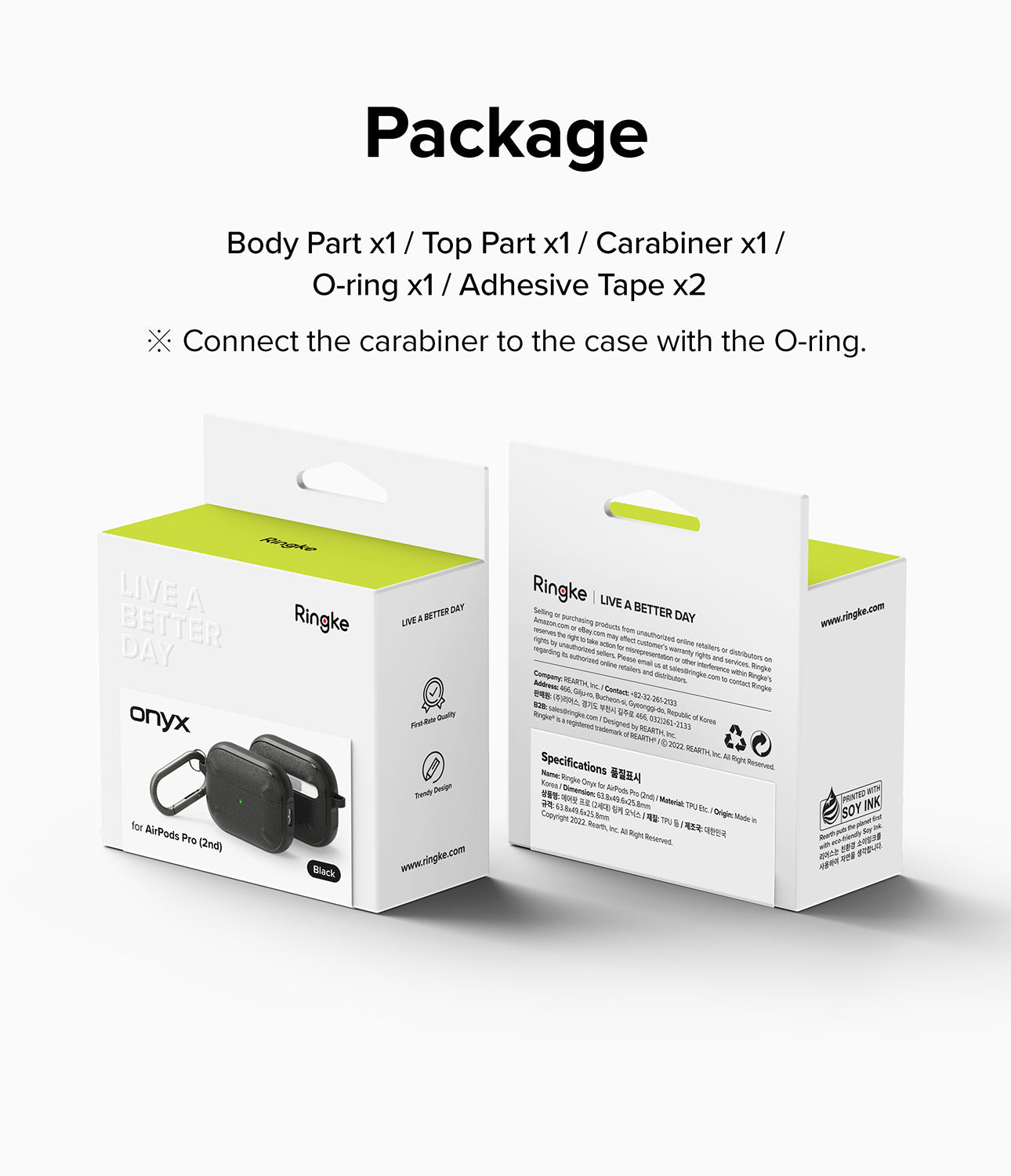 AirPods Pro 2nd Gen. Case | Ringke Onyx – Ringke Official Store