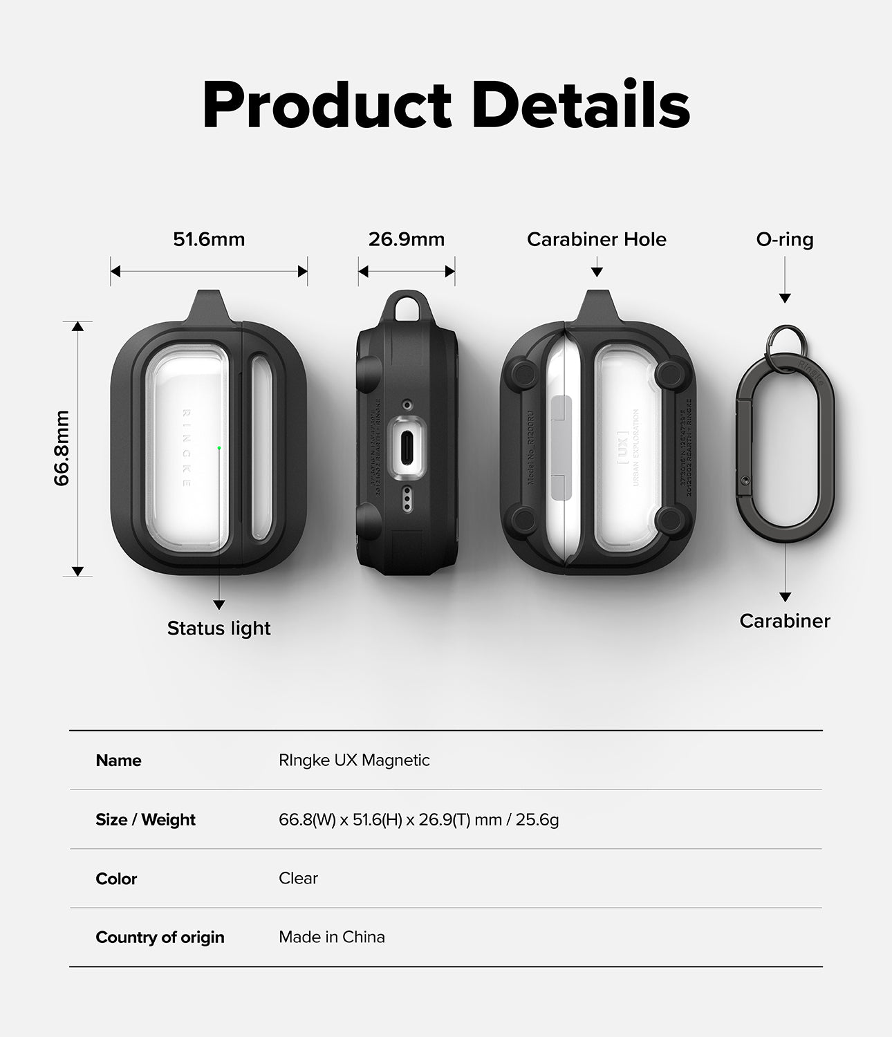 AirPods Pro 3 Case | UX Magnetic | Rinkge Official Store – Ringke