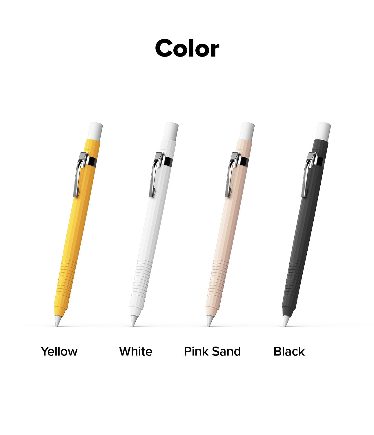Apple Pencil Pro ホワイト 専用ケース付き Apple Pencil Pro & 2nd Generation Case | Silicone Drafting Pencil