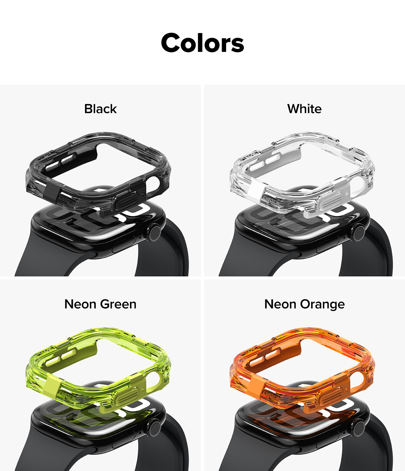 Apple Watch 11 / 10 (42mm) Case | Fusion Bumper | Ringke Official