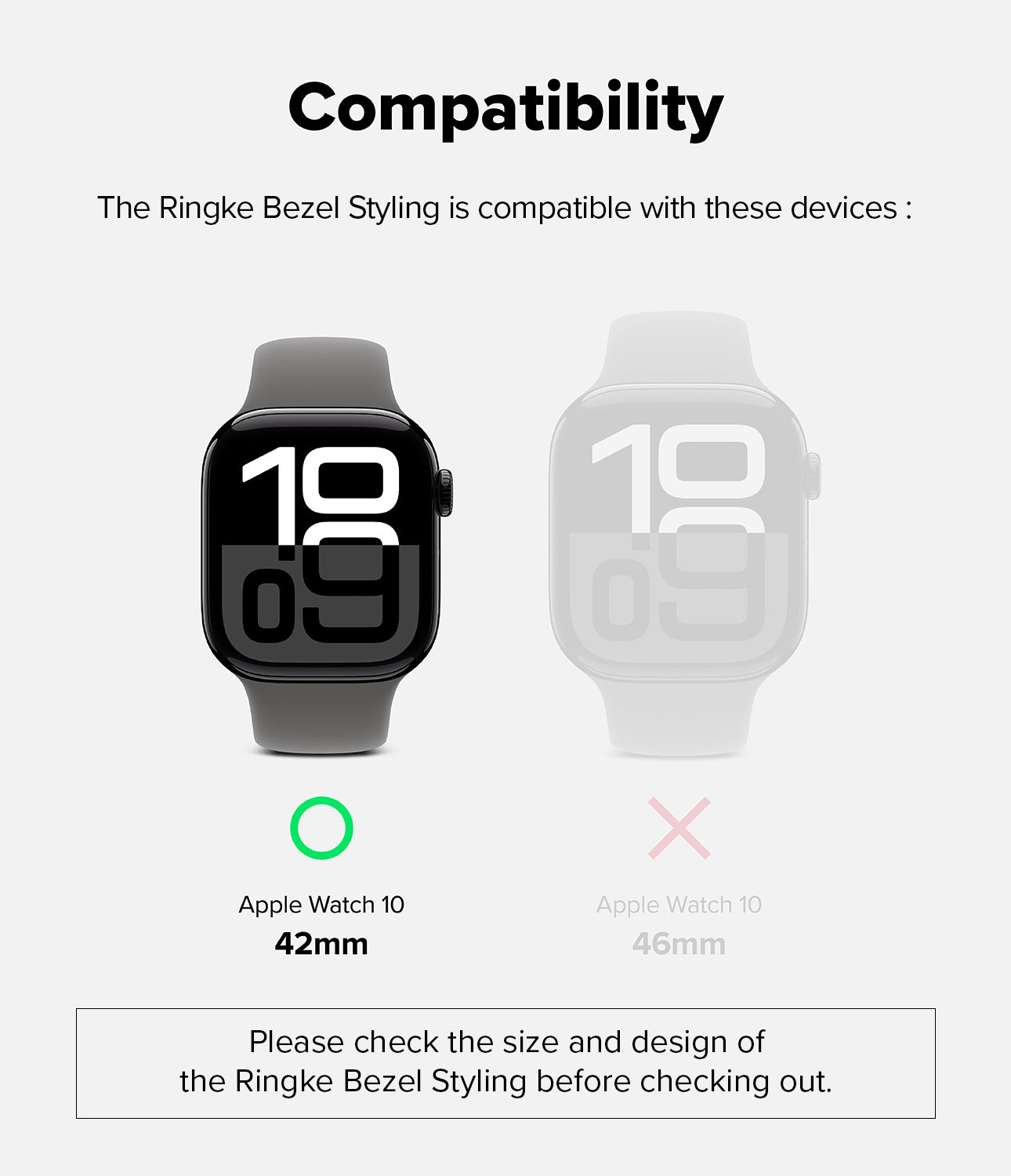 Compatibility - Apple Watch 10 42mm