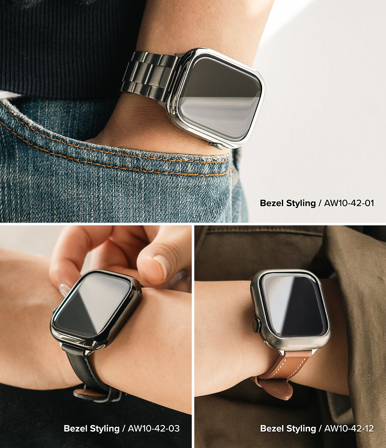 Apple Watch 10 (42mm) Cover | Bezel Styling | Ringke