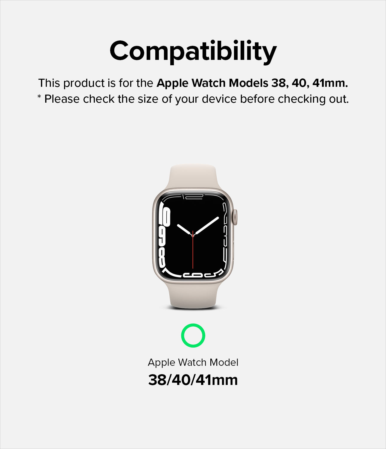 Apple Watch 41mm / 40mm / 38mm | Sports Air Loop Watch Band Black, Cream, White - Cooling sports watchband with the hook and loop fastener