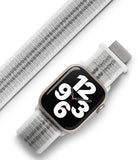 Apple Watch 41mm / 40mm / 38mm | Sports Air Loop Watch Band Black, Cream, White - Cooling sports watchband with the hook and loop fastener