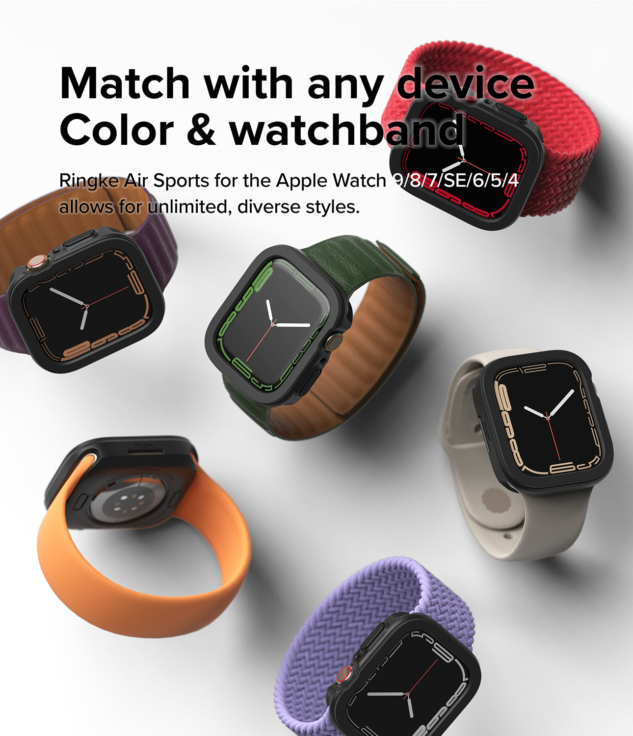 Apple Watch Case – SPORTS RG 44.45.41 Apple Watch Series (45mm / 44mm) Case | Air Sports – Ringke