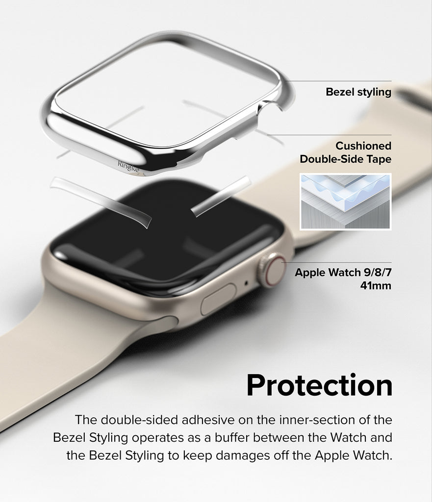 Apple Watch Series 41mm 41-01 Silver-Protection