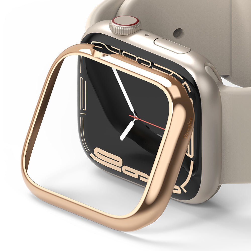 Apple Watch Series 7 (41mm) / Ringke Bezel Styling / 41-02 Rose Gold