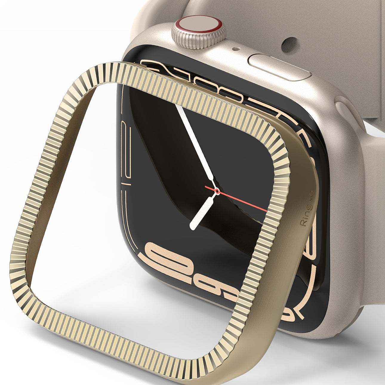 Apple Watch Series 41mm | Bezel Styling 41-43 | Matte Curve Gold