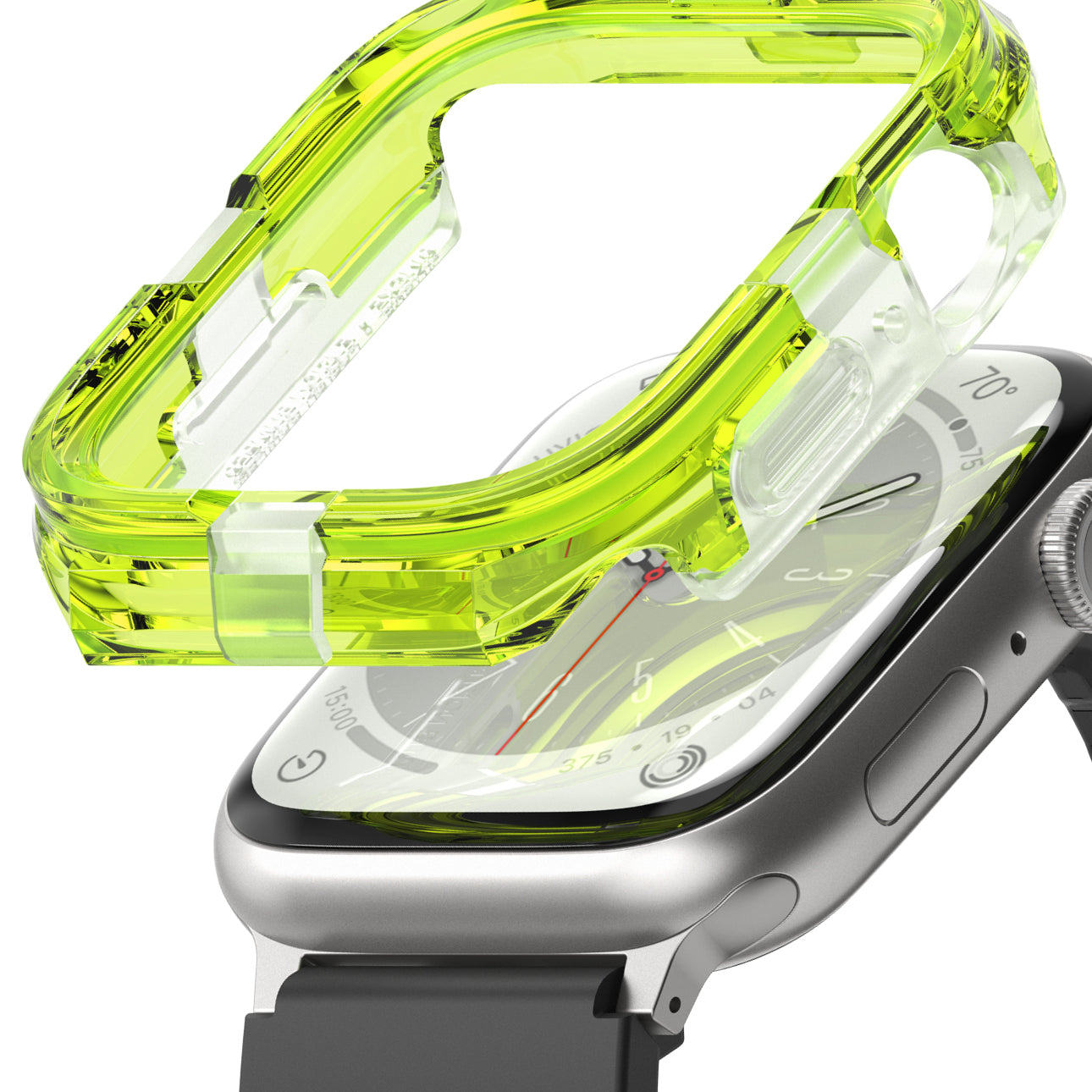 Apple Watch Series (45mm / 44mm) Case | Fusion Bumper-Neon Green