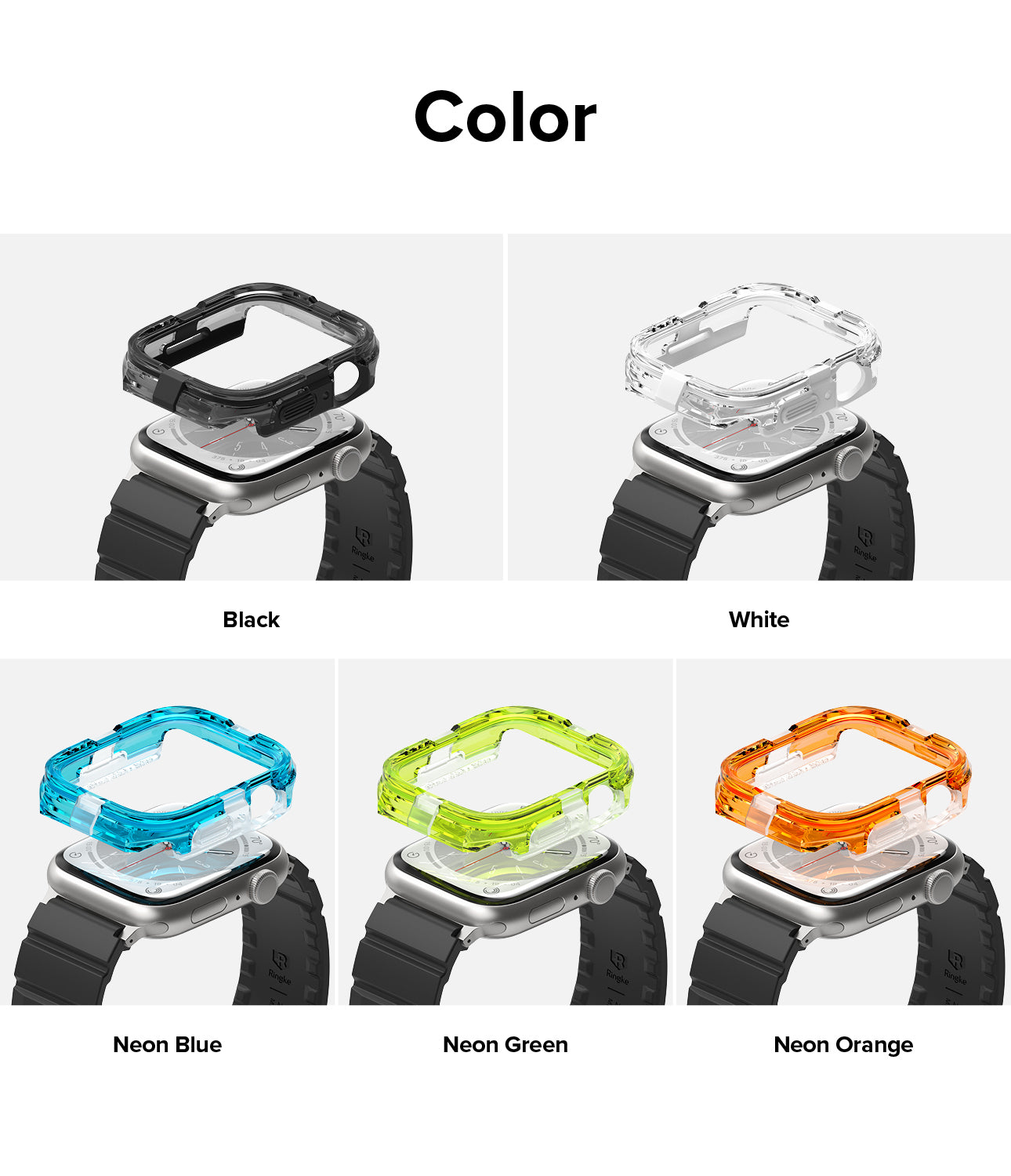 Apple Watch Series (45mm / 44mm) Case | Fusion Bumper-Colors