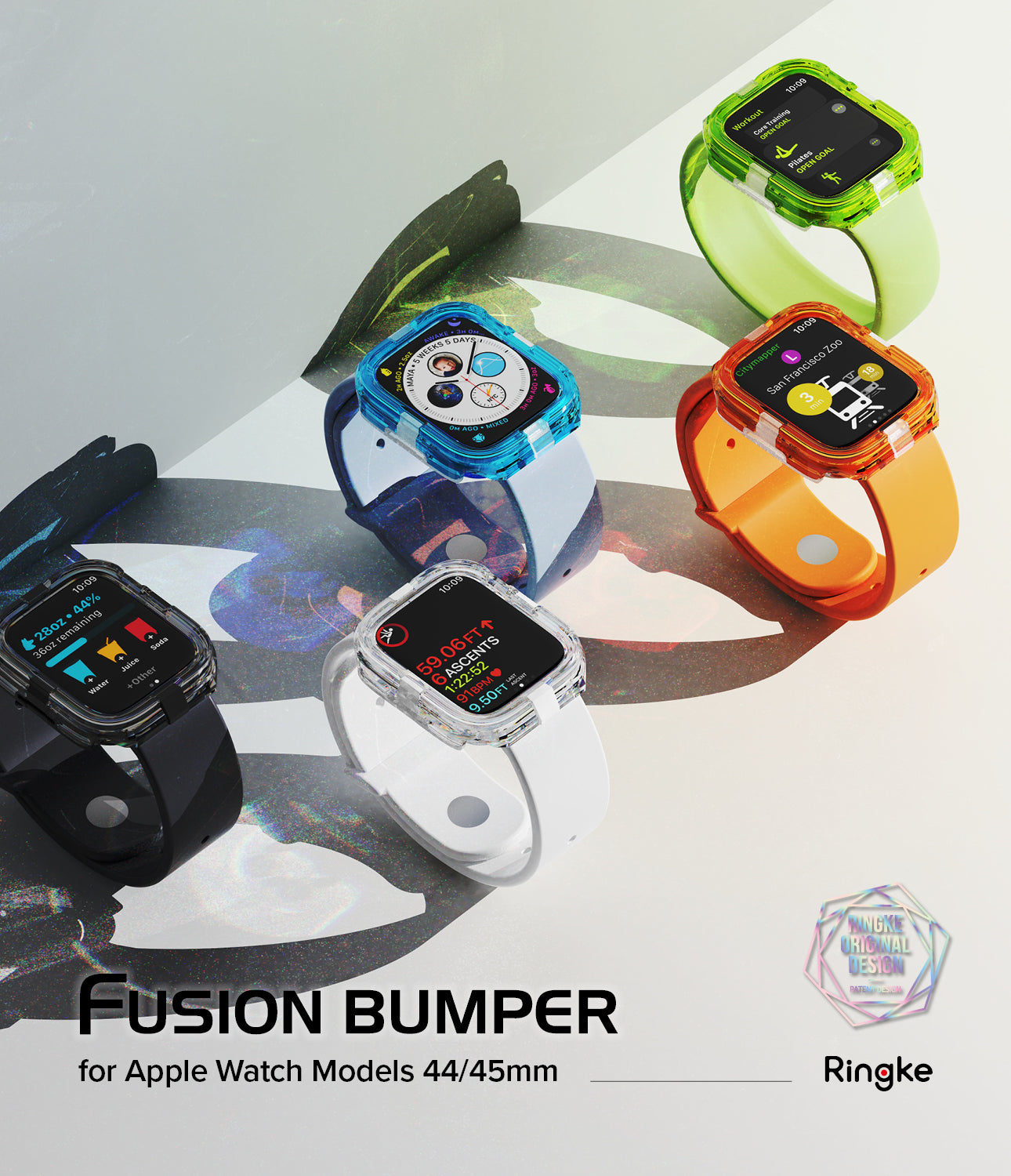 Apple Watch Series (45mm / 44mm) Case | Fusion Bumper-By Ringke