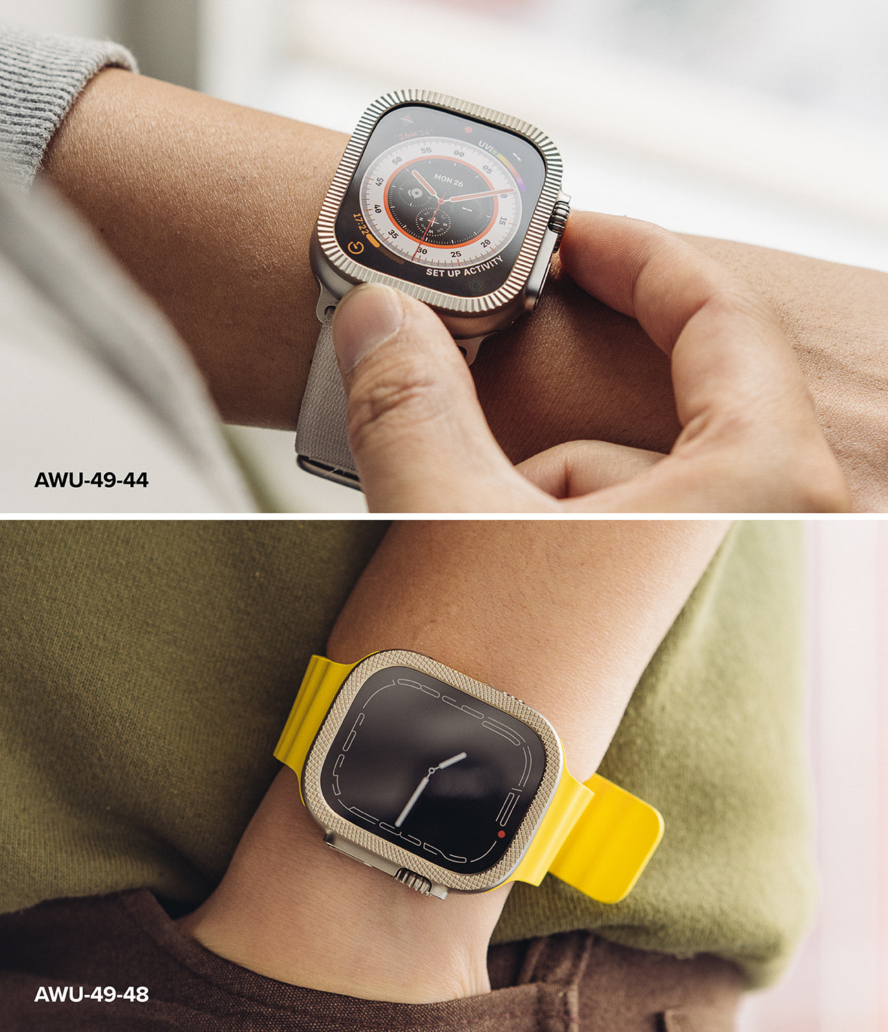 Apple Watch Ultra 2 / 1 | Glass + Bezel Styling 49-44 (ST)