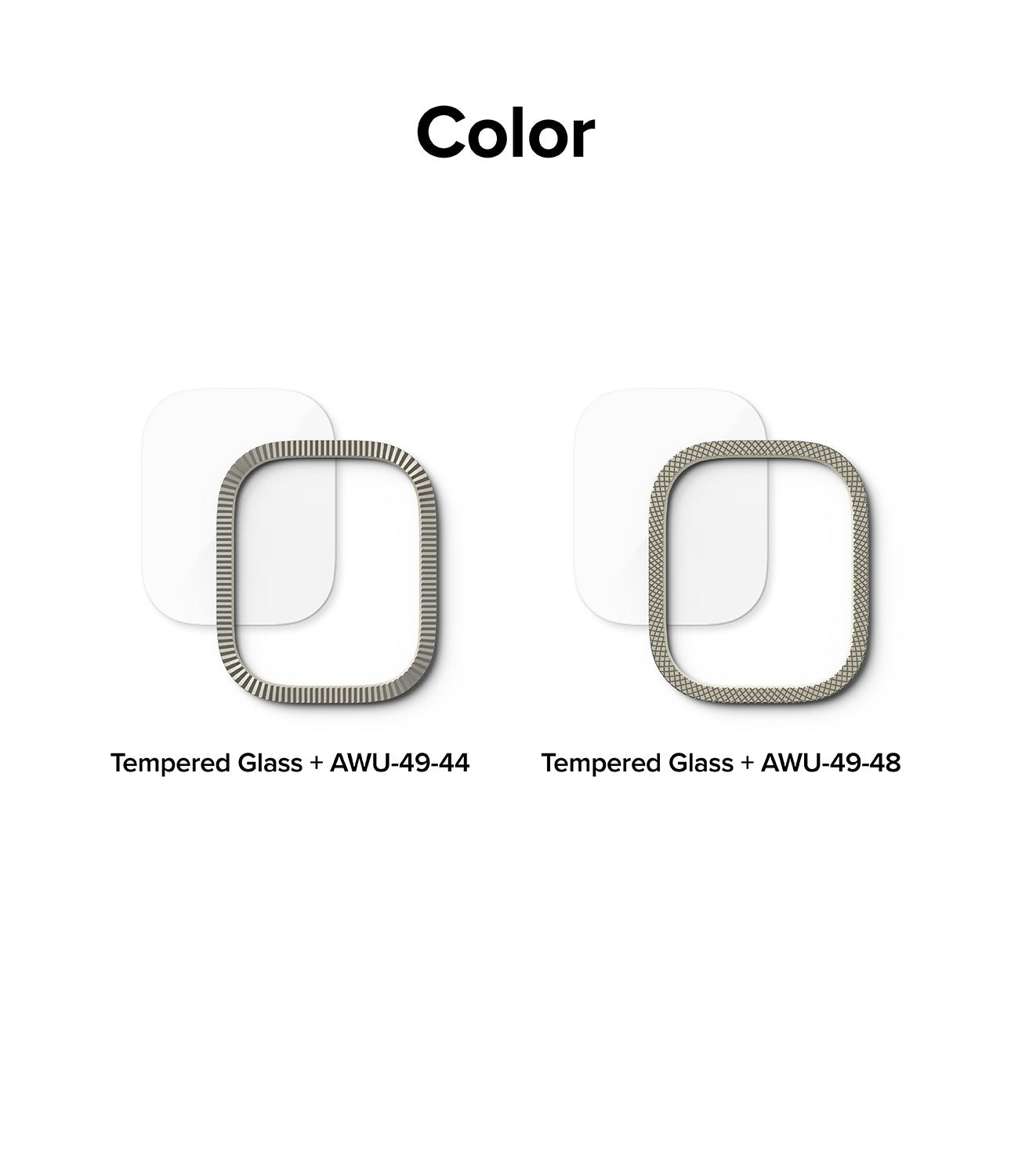 Apple Watch Ultra 2 / 1 | Glass + Bezel Styling 49-44 (ST) - Color