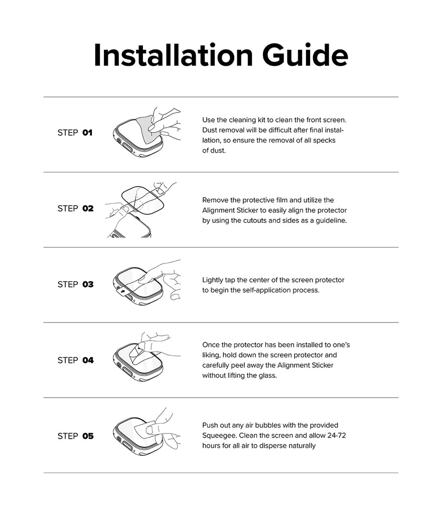 Apple Watch Ultra 2 / 1 | Glass + Bezel Styling 49-48 - Installation Guide