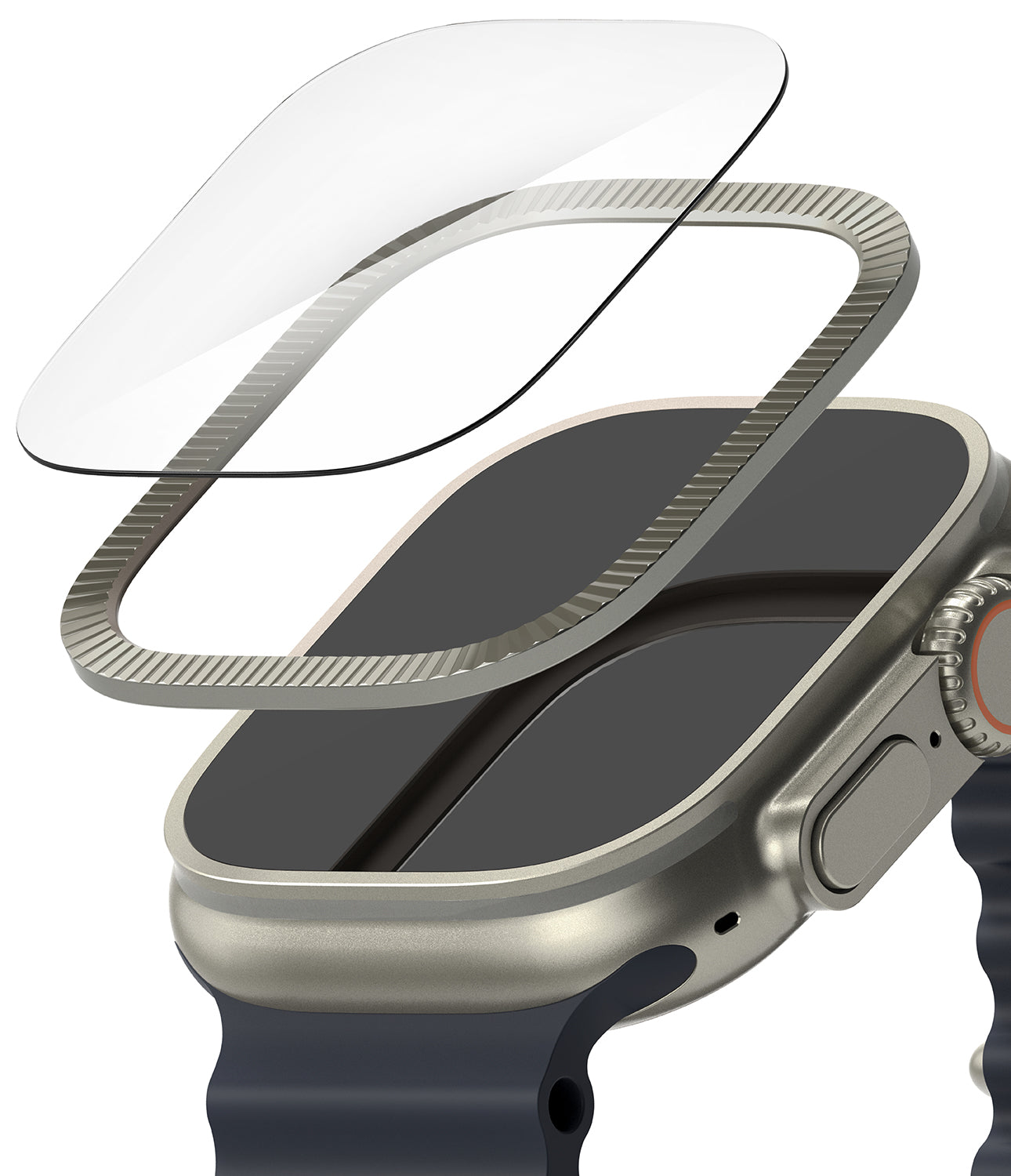 Apple Watch Ultra 3 / 2 / 1 | Glass + Bezel Styling Combo