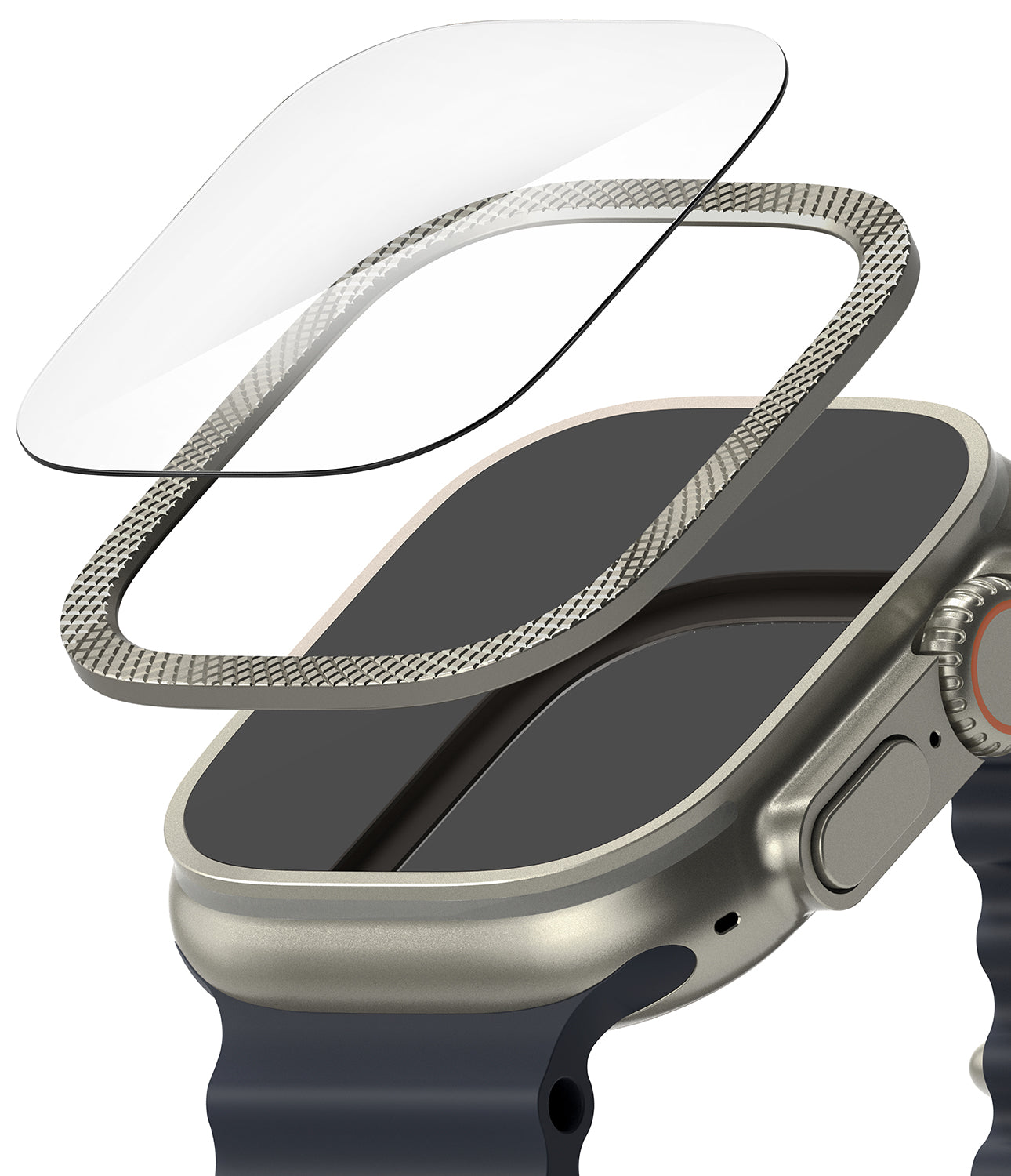 Apple Watch Ultra 3 / 2 / 1 | Glass + Bezel Styling Combo
