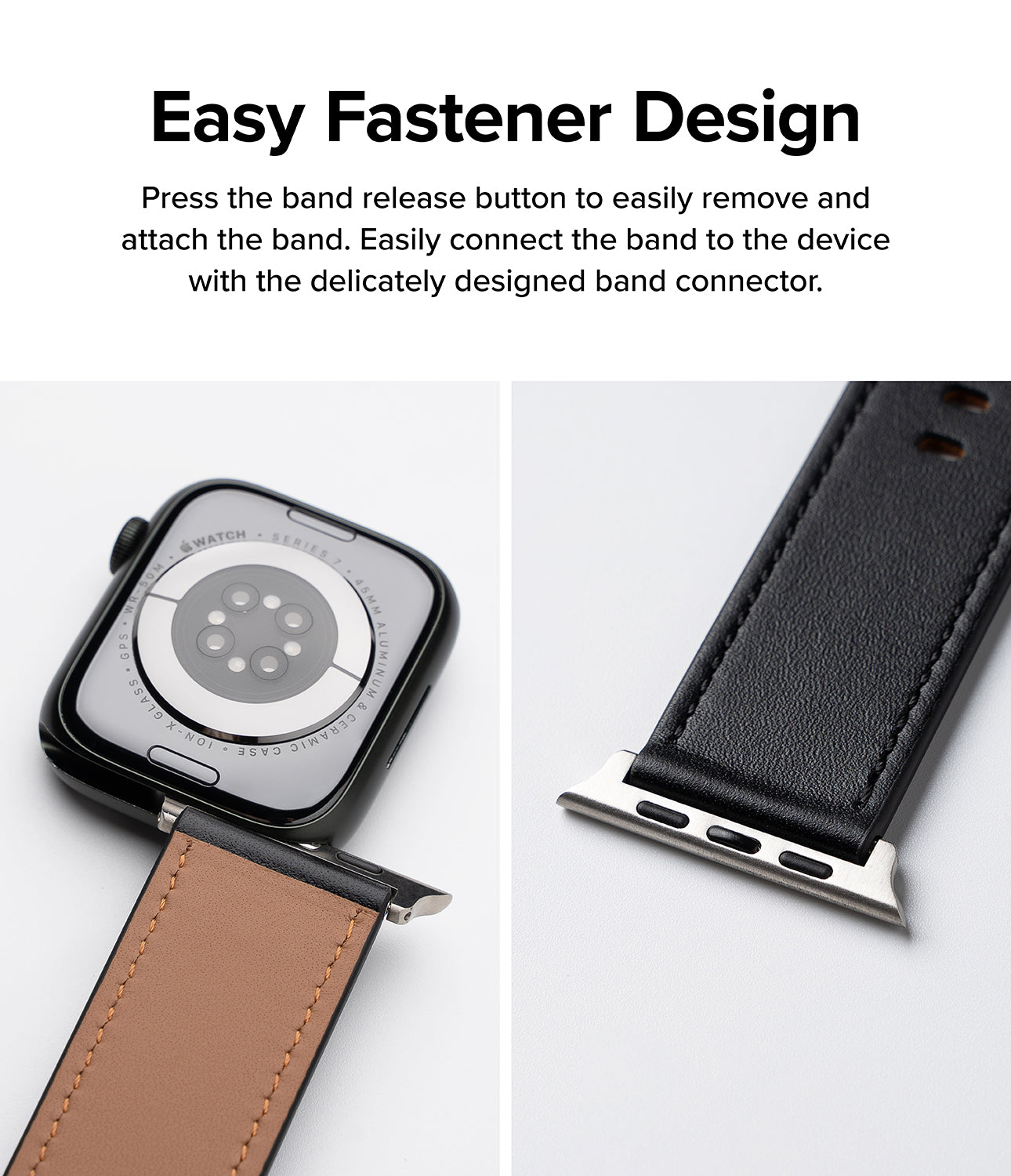 Apple Watch 42/44/45mm, Apple Watch Ultra 2/1 | Leather One Basic