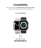 Apple Watch 49mm / 45mm / 44mm / 42mm | Rubber One Band-Compatibility