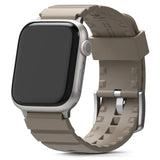 Apple Watch Ultra (49mm) / 8 / 7 (45mm) / SE (44mm) | Rubber One Bold Band Gray Sand