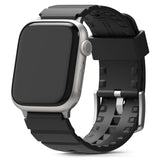 Apple Watch Ultra (49mm) / 8 / 7 (45mm) / SE (44mm) | Rubber One Bold Band Black