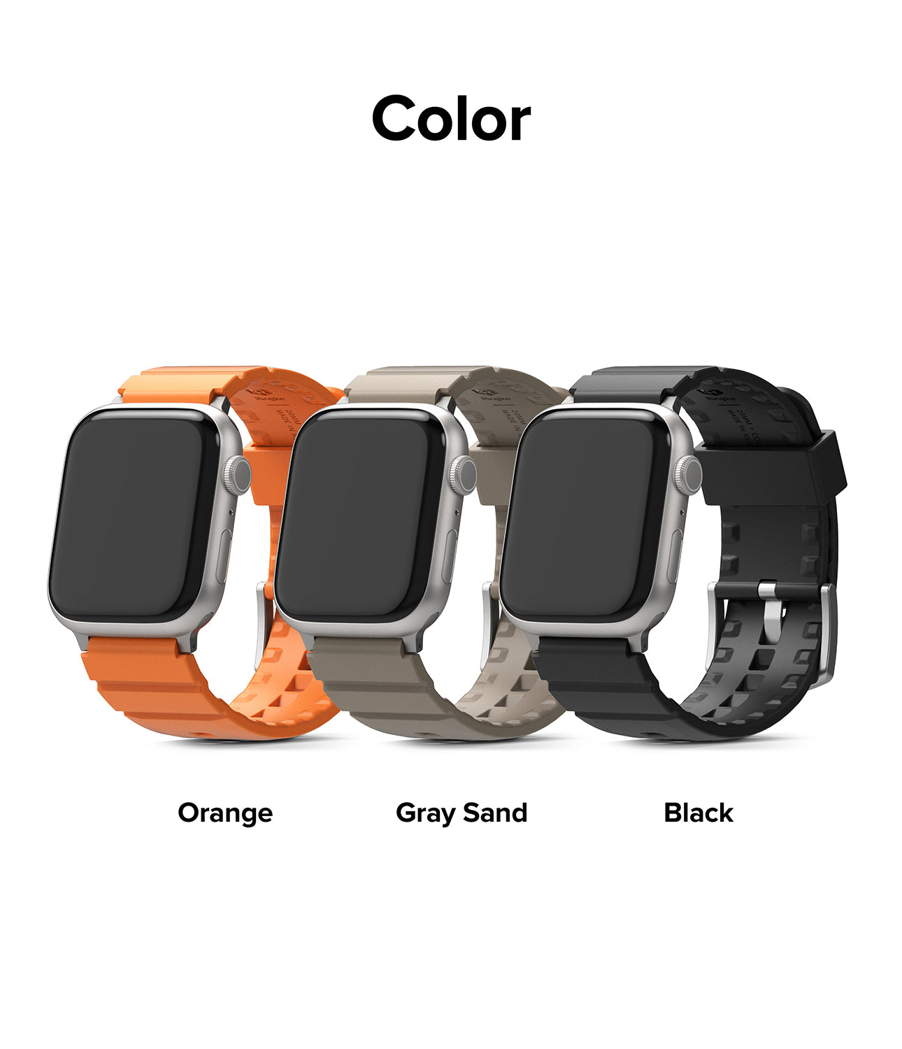 Orange / Gray Sand / Black