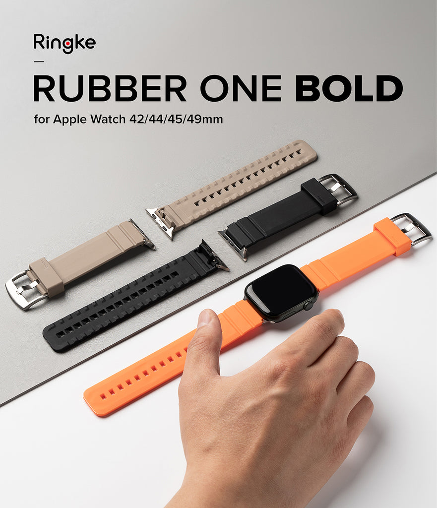Rubber One Bold Band For Apple Watch 42 / 44 / 45 / 49mm