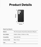 [Combo] Galaxy S26 Ultra | Folio Stand Wallet Magnetic + Onyx Magnetic - Technical specifications and dimensions for the black Ringke Onyx Magnetic case for Galaxy S26 Ultra.