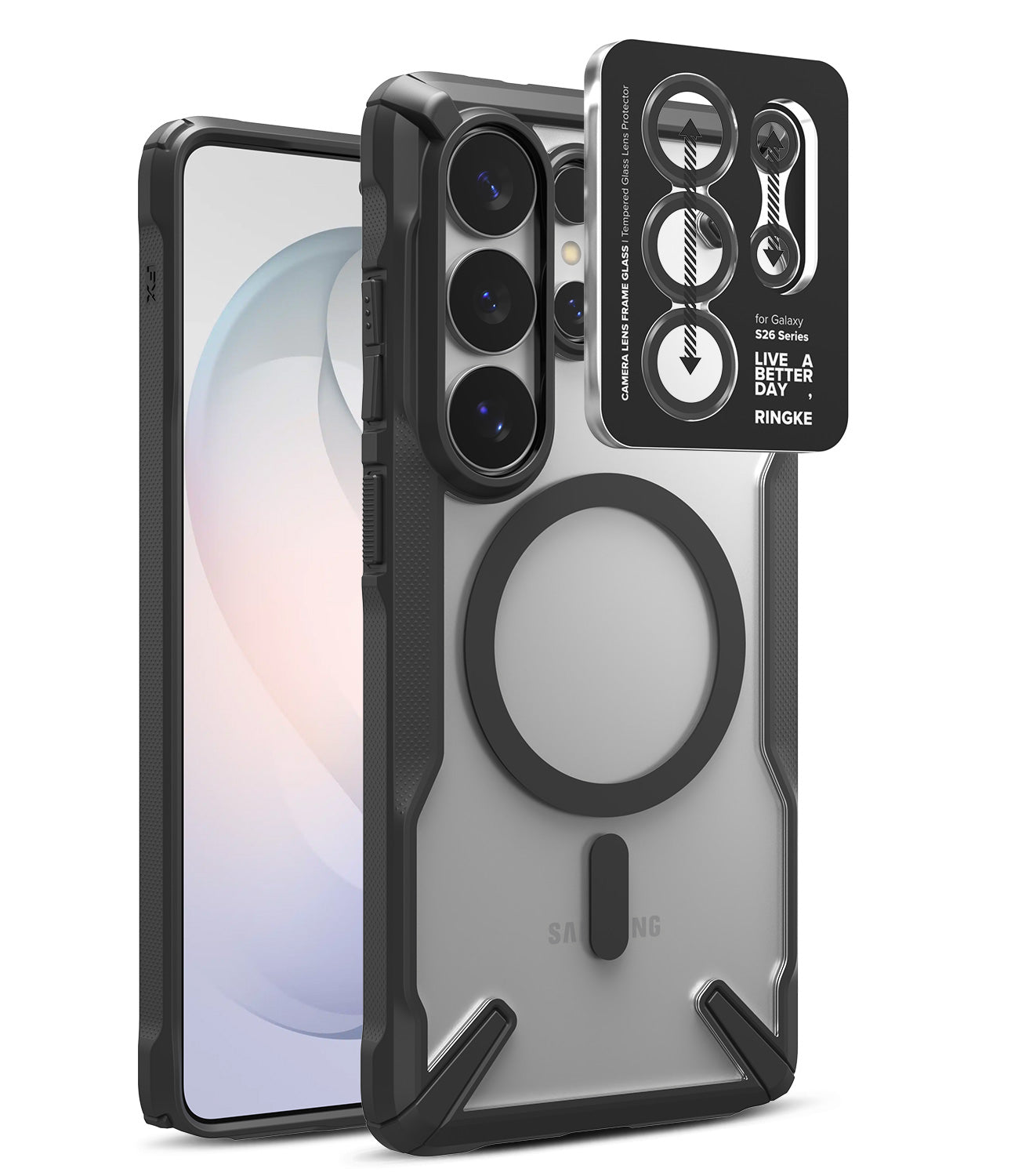 group-+ Camera Lens Frame Glass (2P)