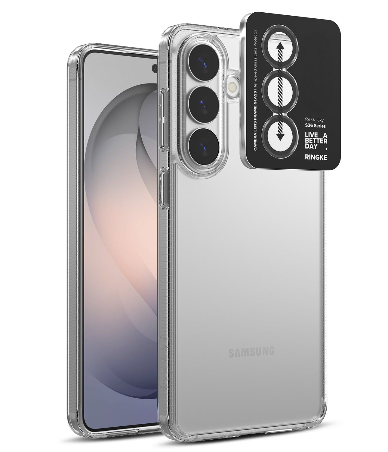 group-Clear / + Camera Lens Frame Glass (2P)