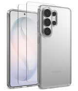 [Bundle] Galaxy S26 Ultra | Fusion - Galaxy S26 Ultra | Fusion - Clear phone case and screen protector bundle for Samsung Galaxy S26 Ultra.